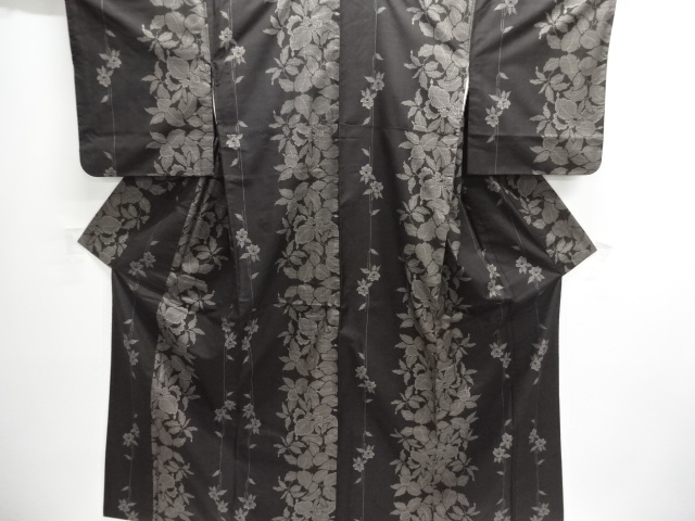 Japanese Kimono / Tsumugi Omeshi Silk